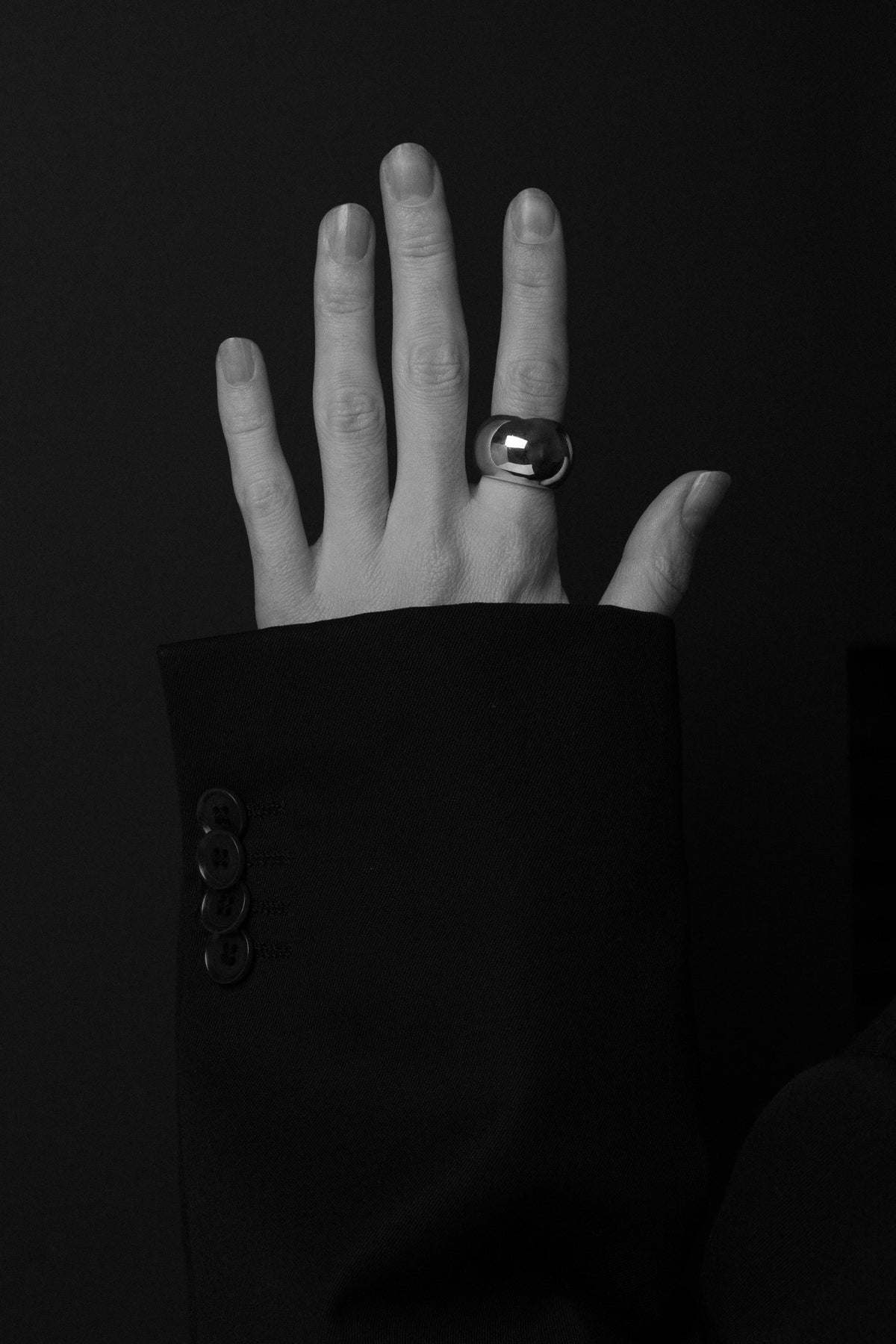 no. 01 domed ring