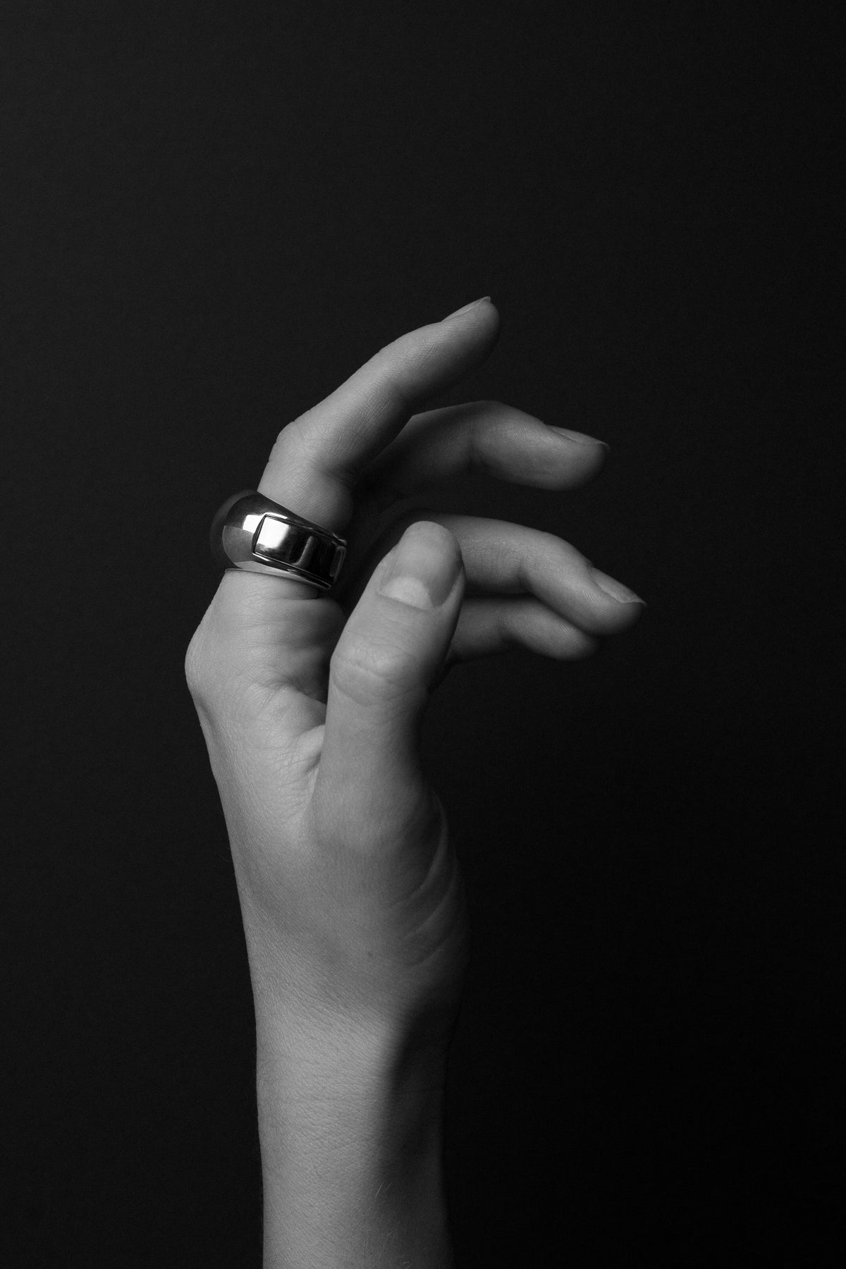 no. 01 domed ring